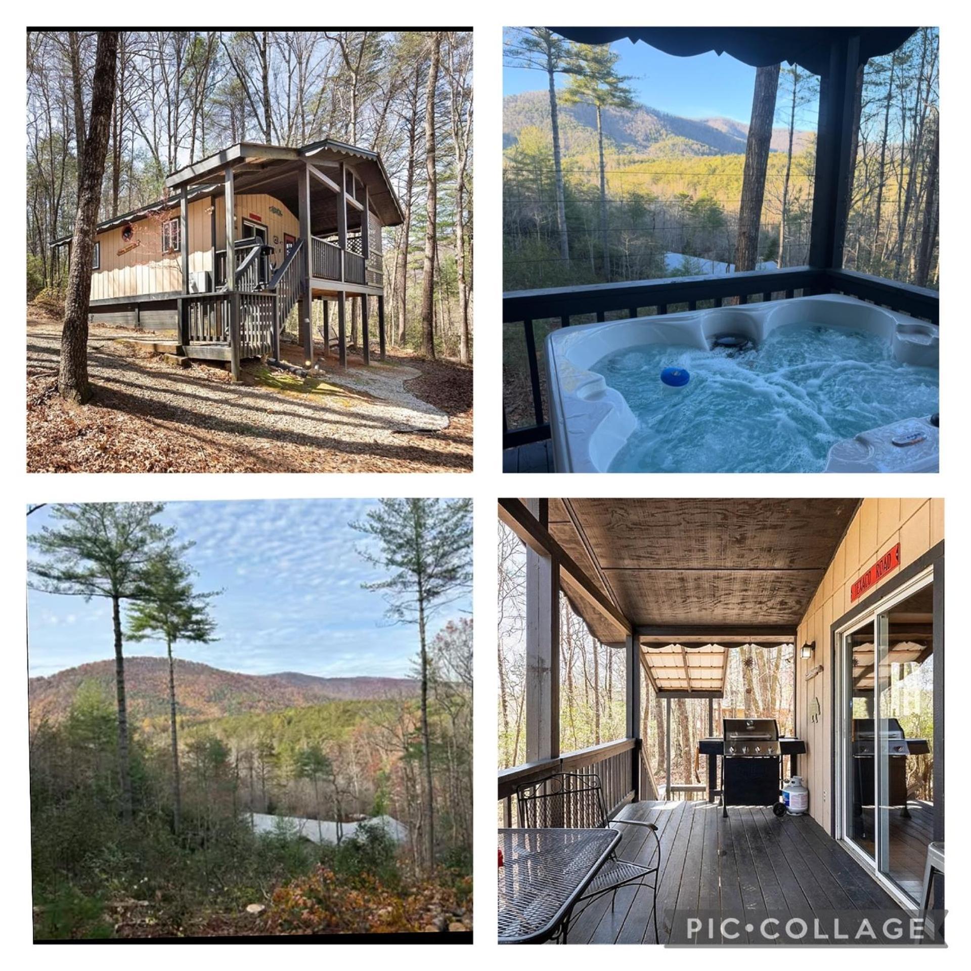 Mountain-Top Cabin Get-Away With Hot Tub And A View Sautee Nacoochee エクステリア 写真